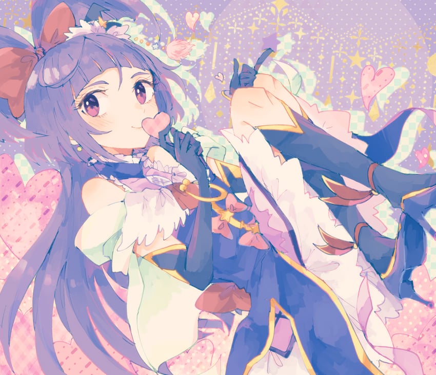 izayoi liko and cure magical (precure and 1 more) drawn by itomugi-kun