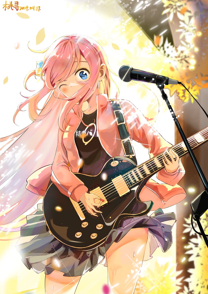 gotoh hitori (bocchi the rock!) drawn by yu_heng_heng_taoxun