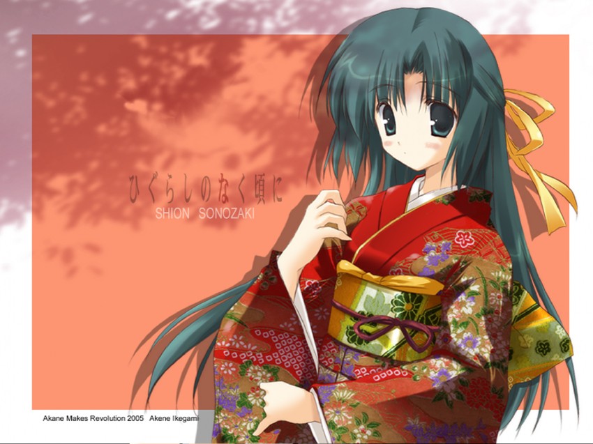 sonozaki shion (higurashi no naku koro ni) drawn by ikegami_akane