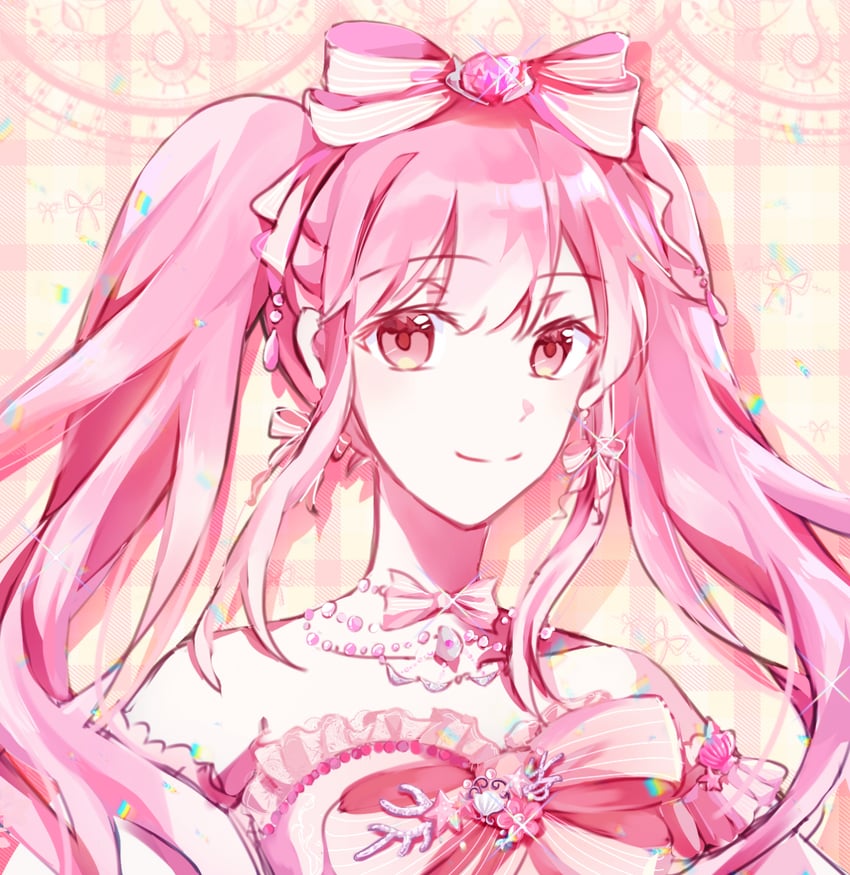 nikki and pink ribbon waltz (nikki and 1 more) drawn by ke31781815