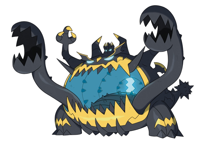 guzzlord (pokemon) drawn by sugimori_ken