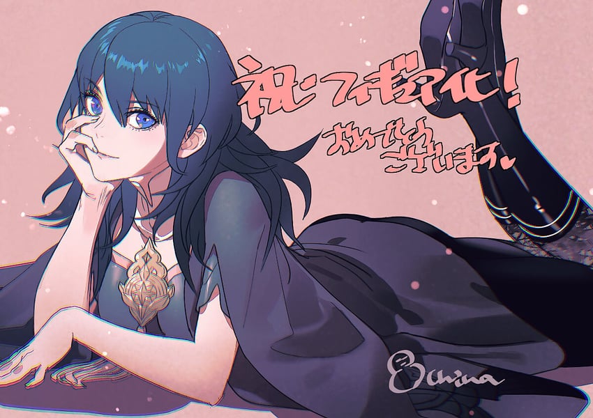 female byleth (fire emblem and 1 more) drawn by kurahana_chinatsu
