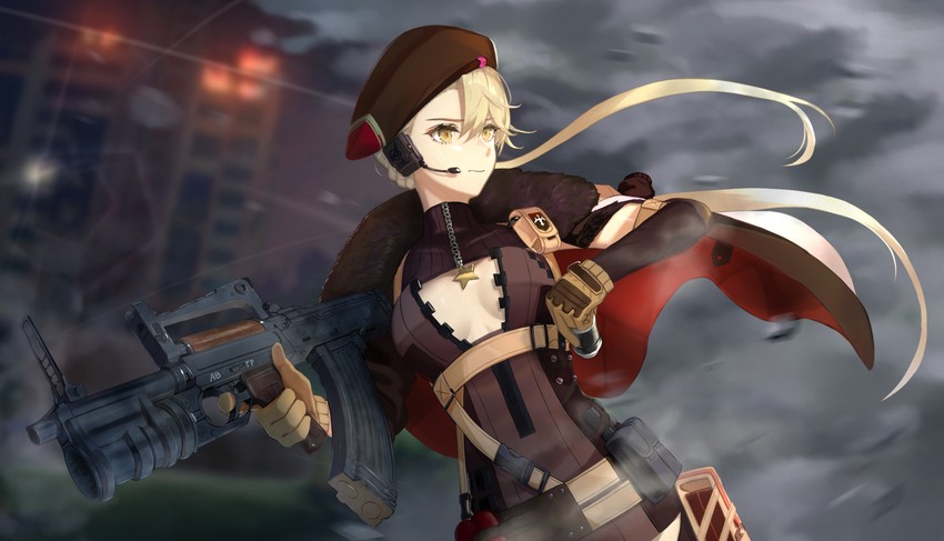 ots-14 and groza (girls' frontline and 1 more) drawn by chaciooh