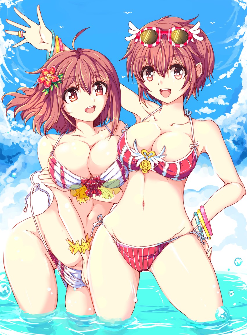 sakura and hinoka (fire emblem and 1 more) drawn by echizen_(hvcv)