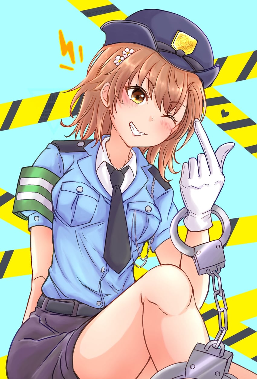 misaka mikoto (toaru majutsu no index and 1 more) drawn by komemogoo