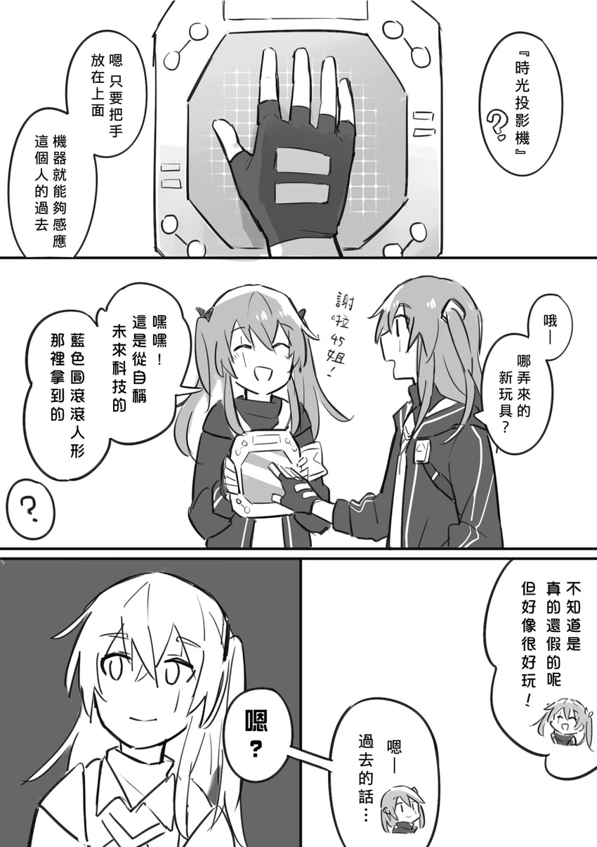 ump45 and ump9 (girls' frontline) drawn by xinhao