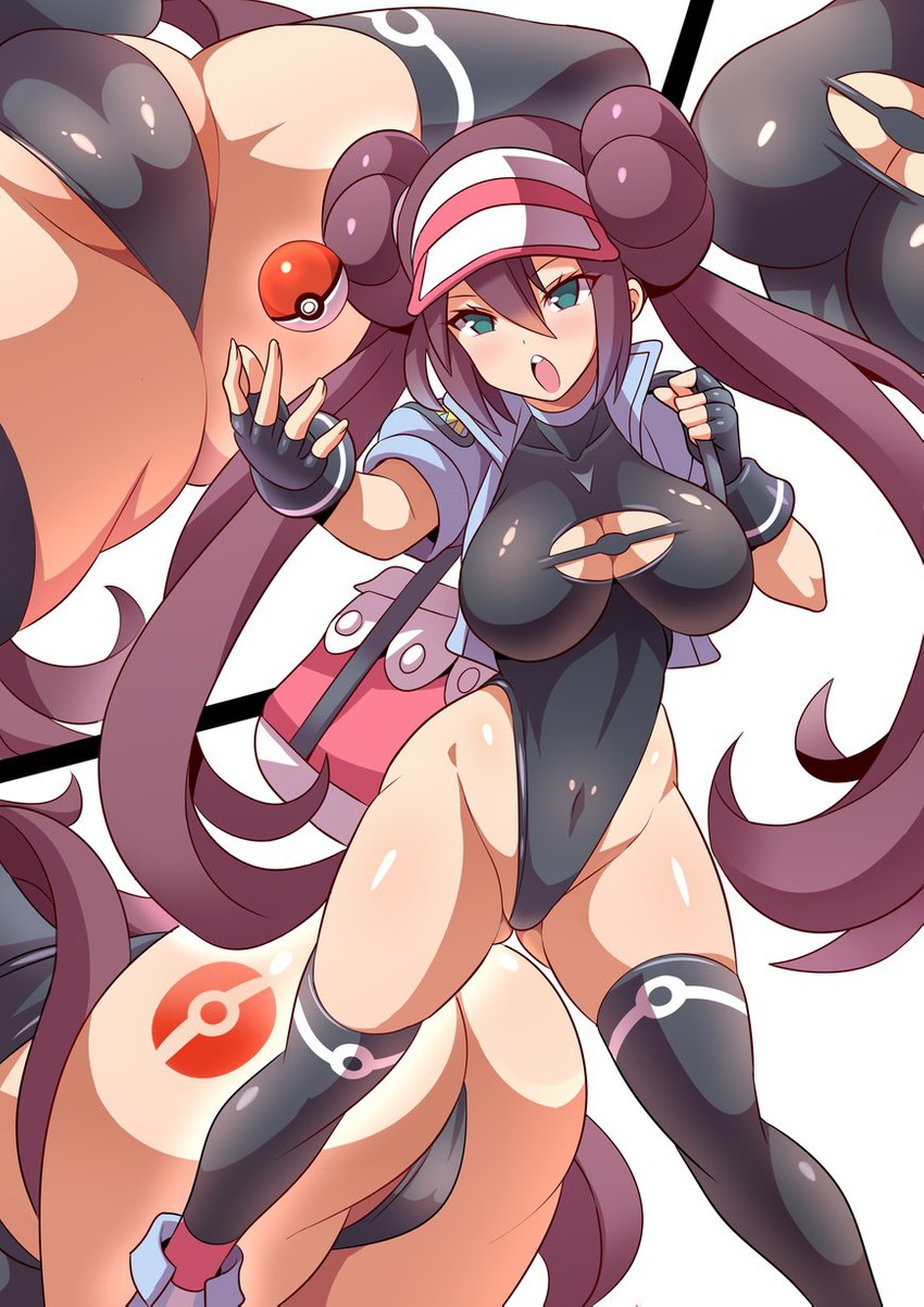 rosa (pokemon and 1 more) drawn by konno_tohiro