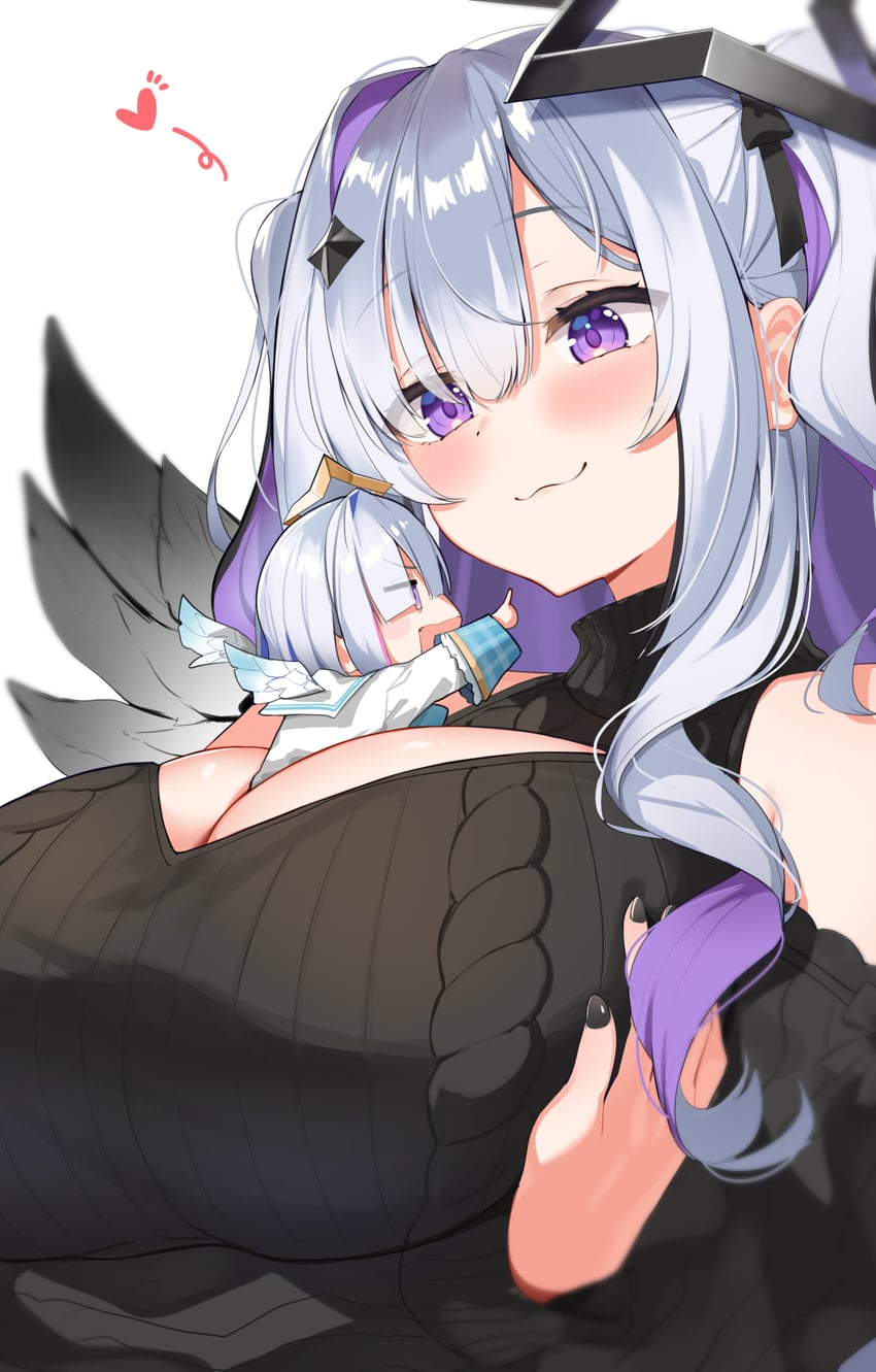 amane kanata and amane konata (hololive) drawn by yuuzuki_(re'ef)