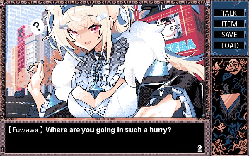 fuwawa abyssgard (hololive and 2 more) drawn by ronin_(zeth_total)