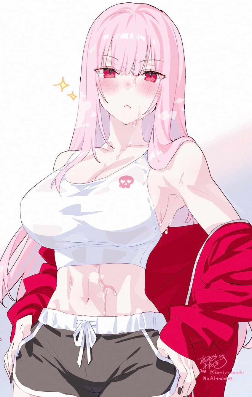 mori calliope (hololive and 1 more) drawn by kamiya_maneki