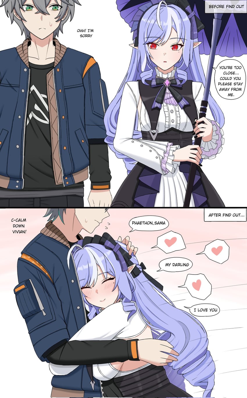 wise and vivian banshee (zenless zone zero) drawn by na_(naneesan1)
