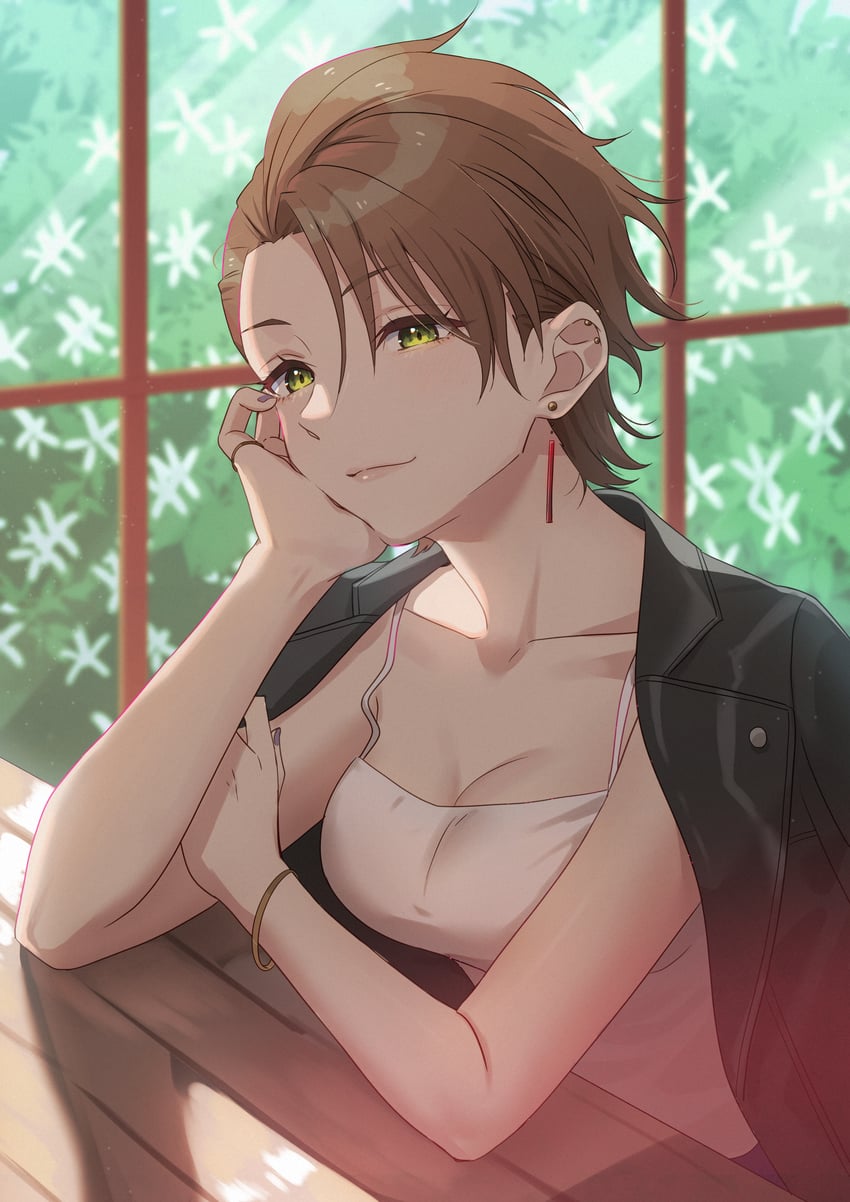 kimura natsuki (idolmaster and 1 more) drawn by emu_(emum)