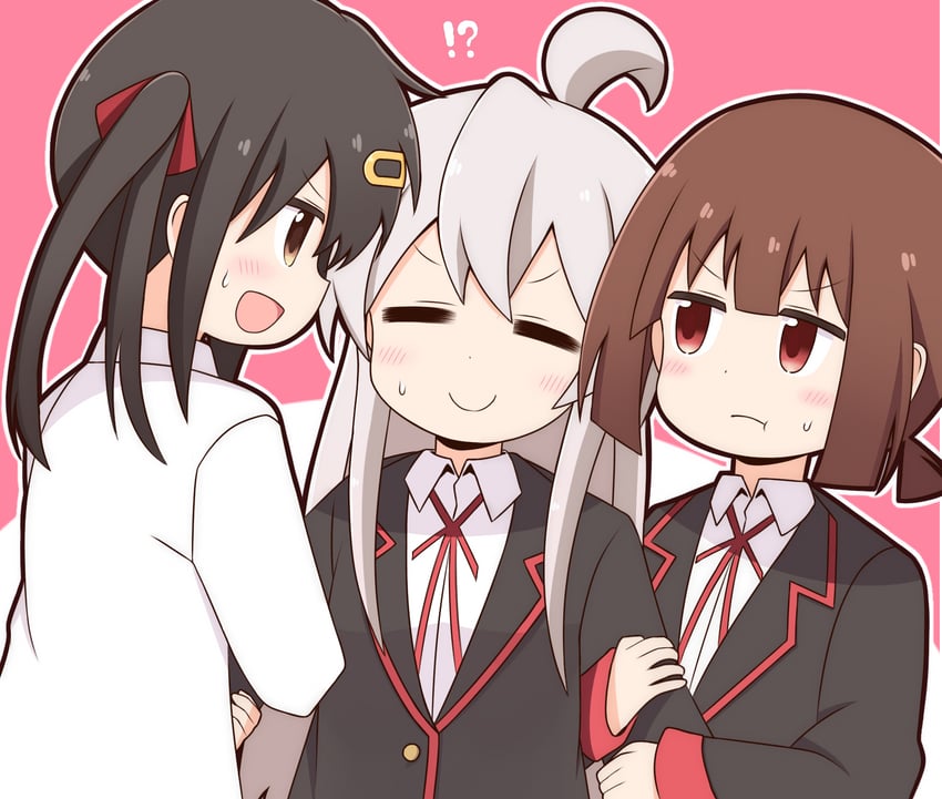 oyama mahiro, oyama mihari, and hozuki momiji (onii-chan wa oshimai!) drawn by goron_(phde2424)
