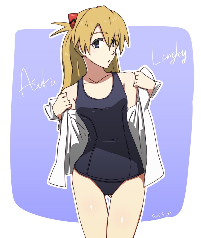 souryuu asuka langley (neon genesis evangelion) drawn by konbari_tariumu