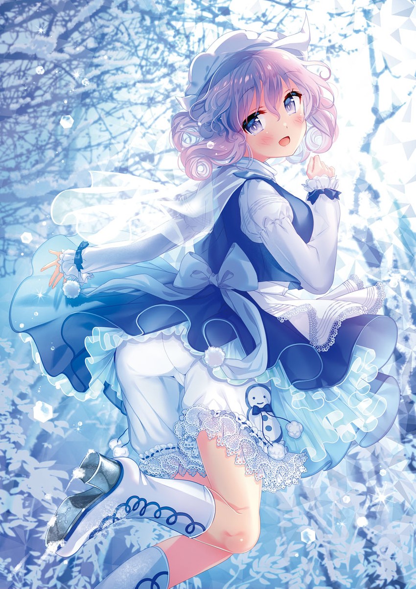 letty whiterock (touhou) drawn by amo_(shibu3)