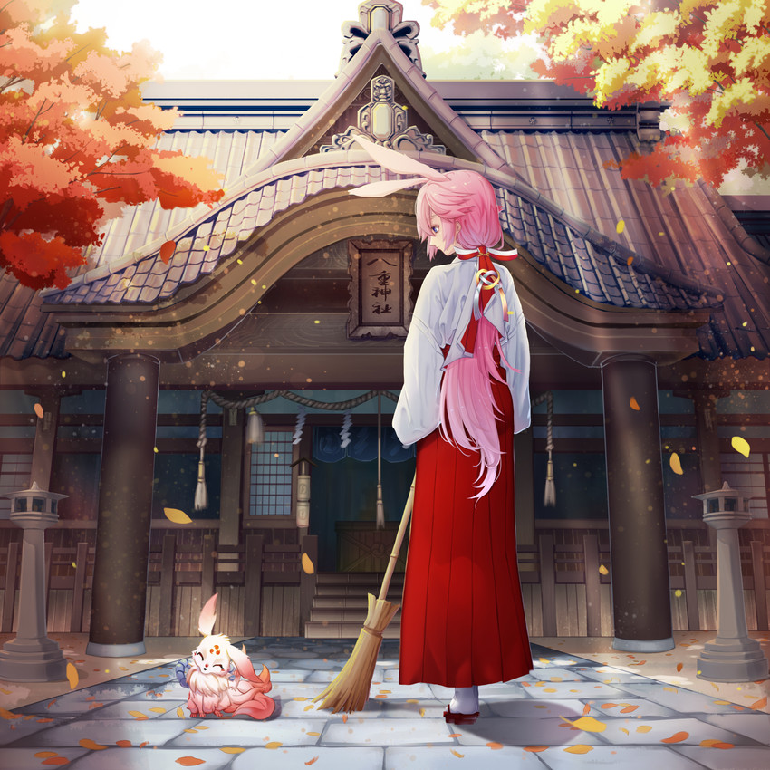 yae sakura (honkai and 2 more) drawn by cloudrx782