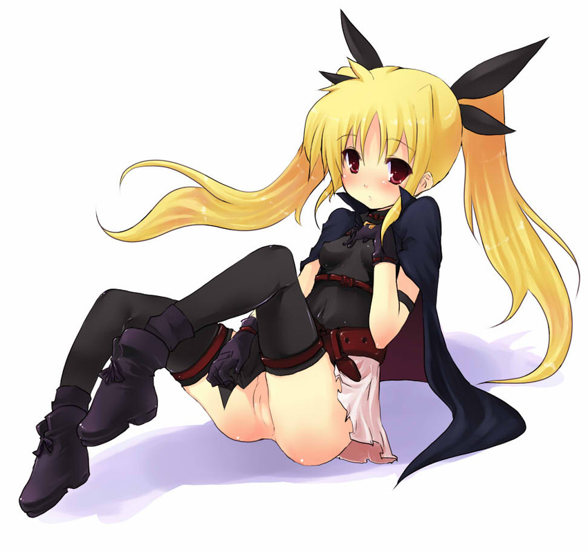 fate testarossa (lyrical nanoha and 1 more) drawn by goban