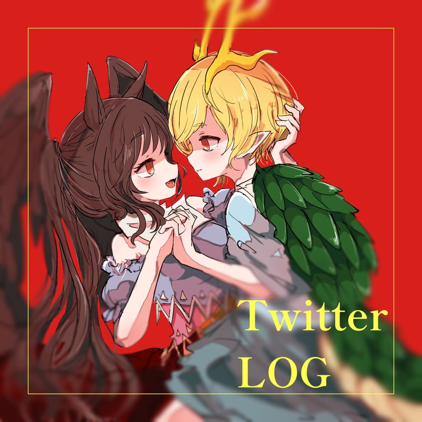 kicchou yachie and kurokoma saki (touhou) drawn by maki_(osobabouro)