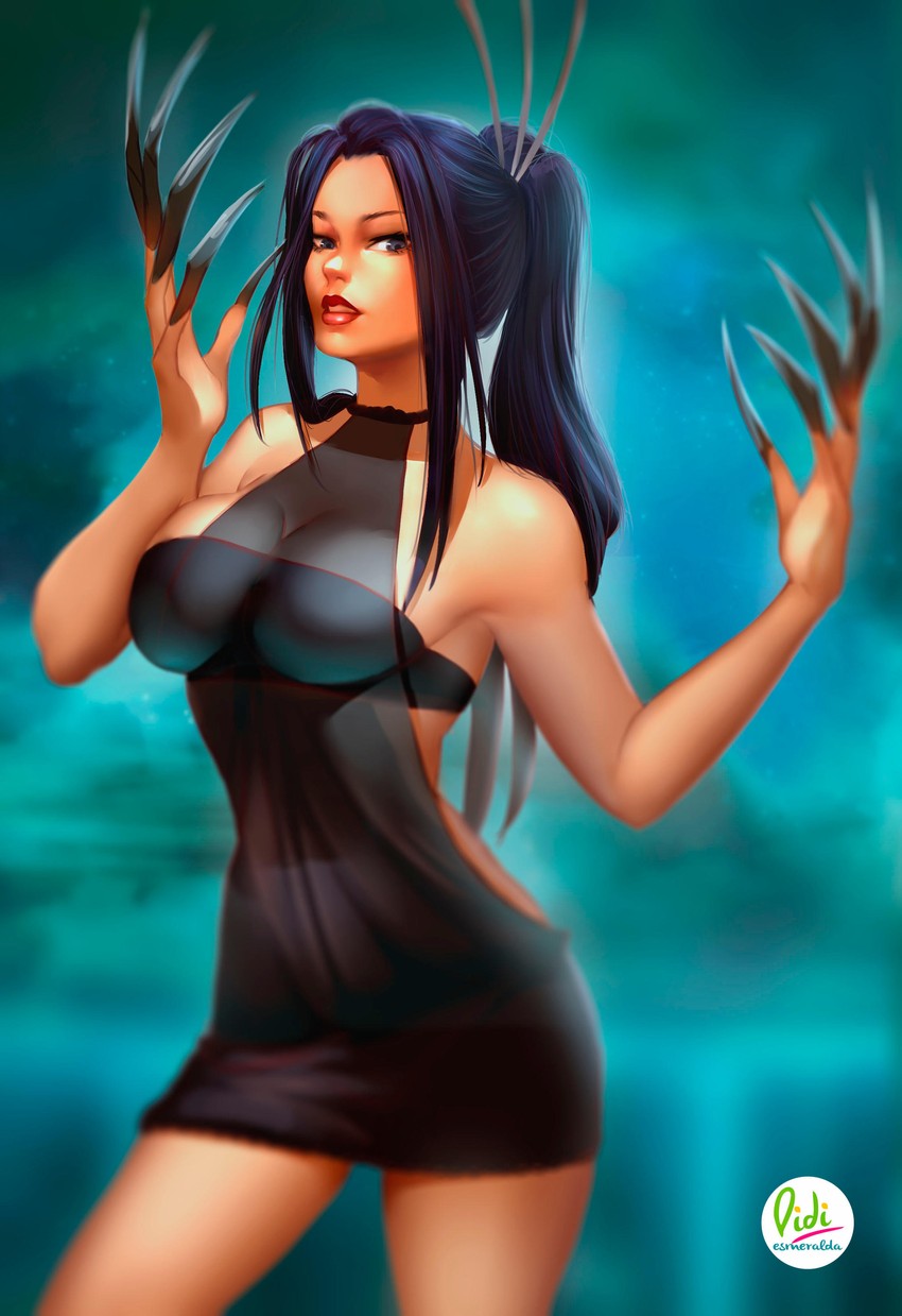 lady deathstrike (marvel) drawn by didi_esmeralda