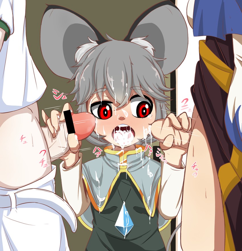 nazrin, murasa minamitsu, and kumoi ichirin (touhou) drawn by epic_armageddon
