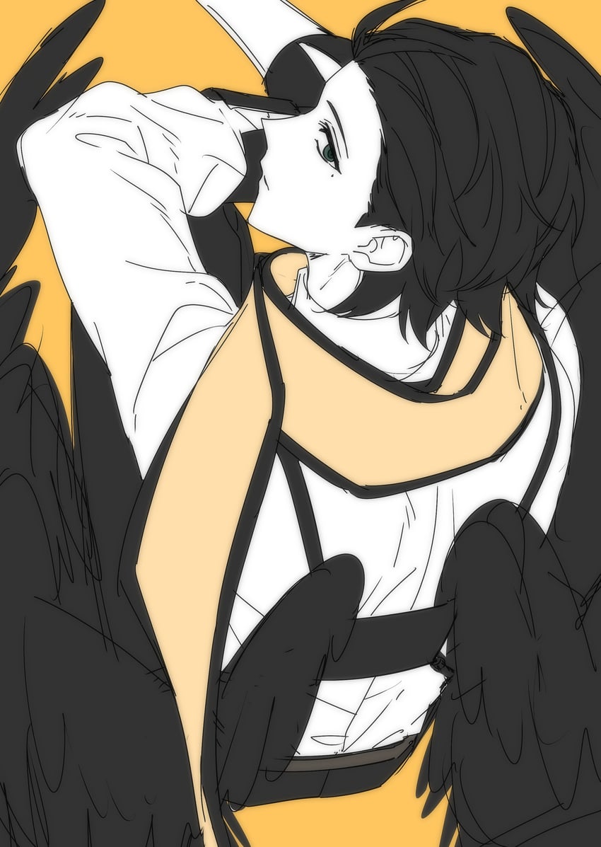 mochizuki ryouji (persona and 1 more) drawn by aircon11