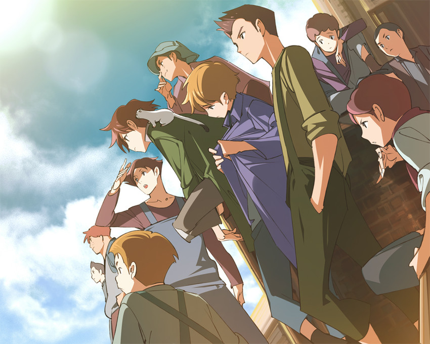 romeo, alfredo martini, paulino, antonio, dante, and 6 more (romeo no aoi sora) drawn by popqn