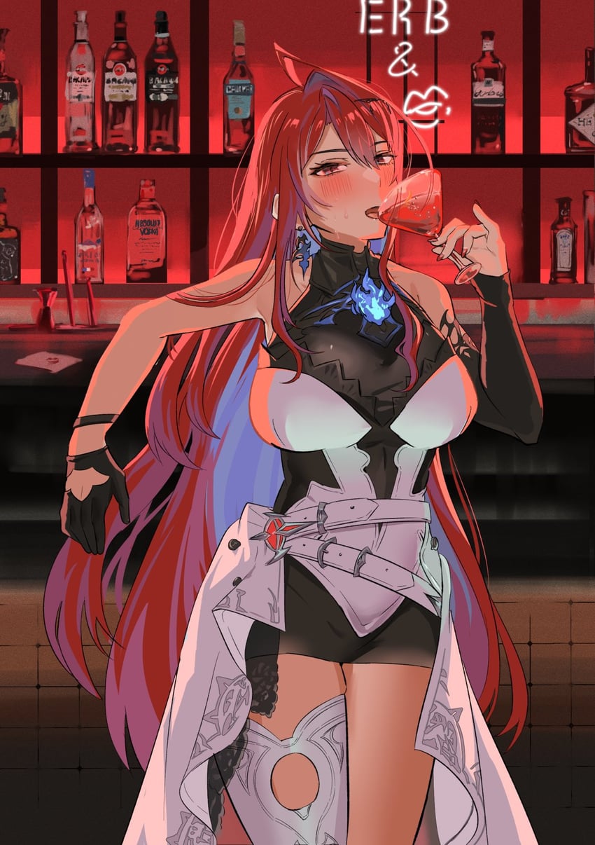 elizabeth rose bloodflame (hololive and 1 more) drawn by set7