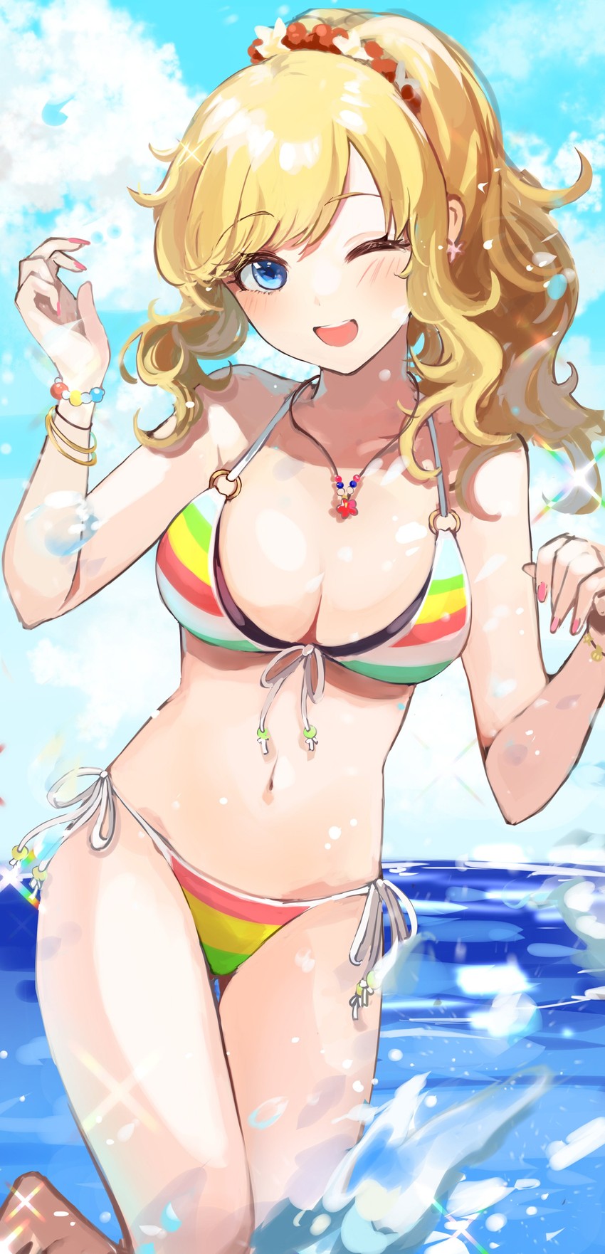 ohtsuki yui (idolmaster and 1 more) drawn by nekouta_(hnma3785)