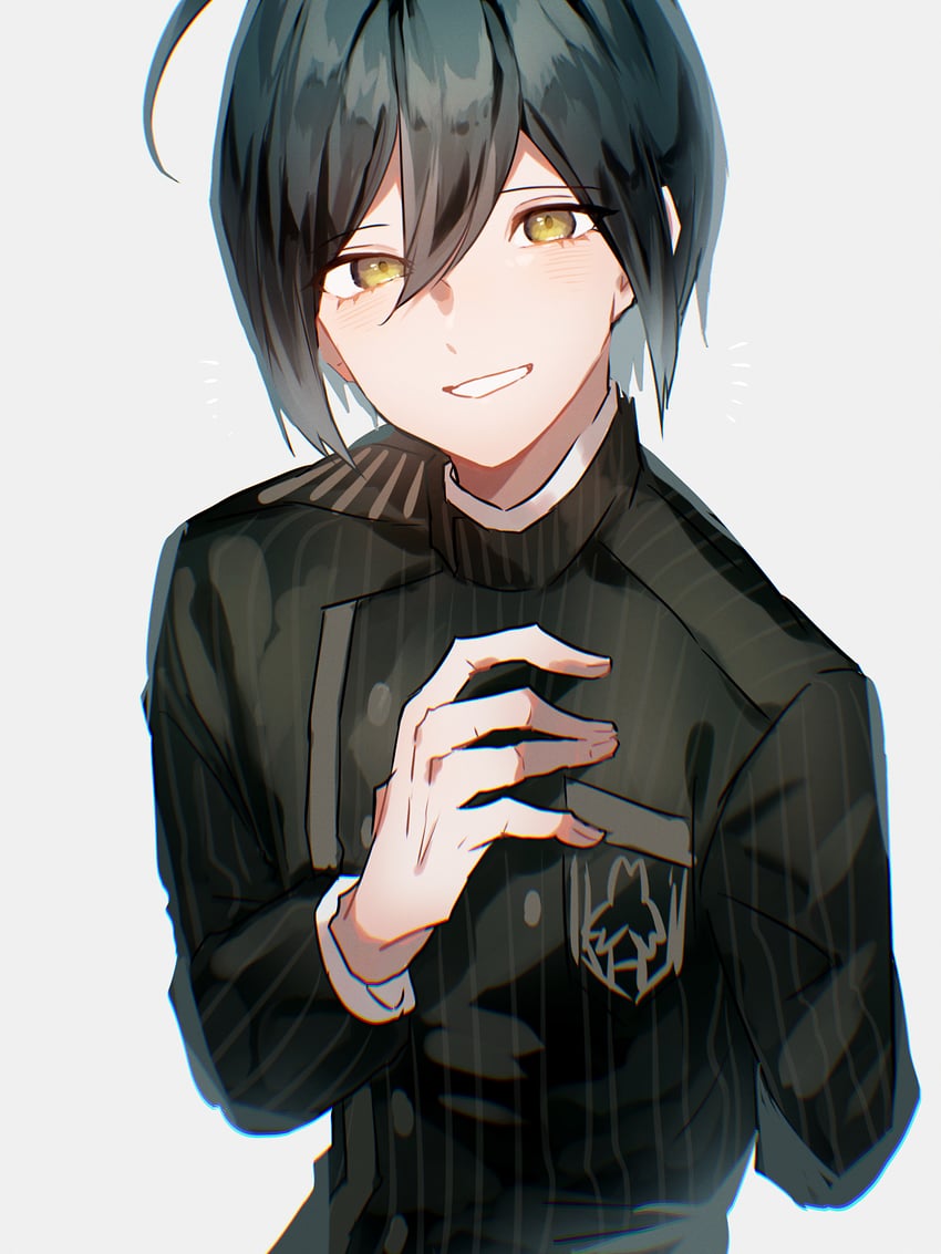 saihara shuichi (danganronpa and 1 more) drawn by ayacho_mato