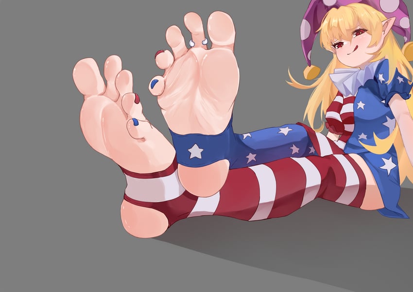 clownpiece (touhou) drawn by jager