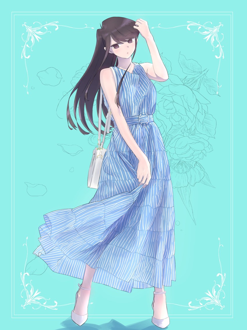 komi shouko (komi-san wa komyushou desu) drawn by takita_(takita3411)