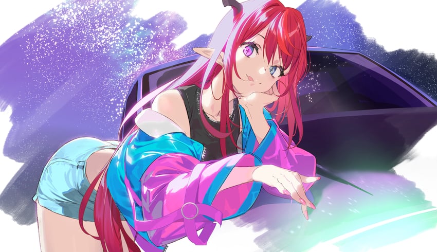 irys (hololive and 1 more) drawn by pako_(pakosun)