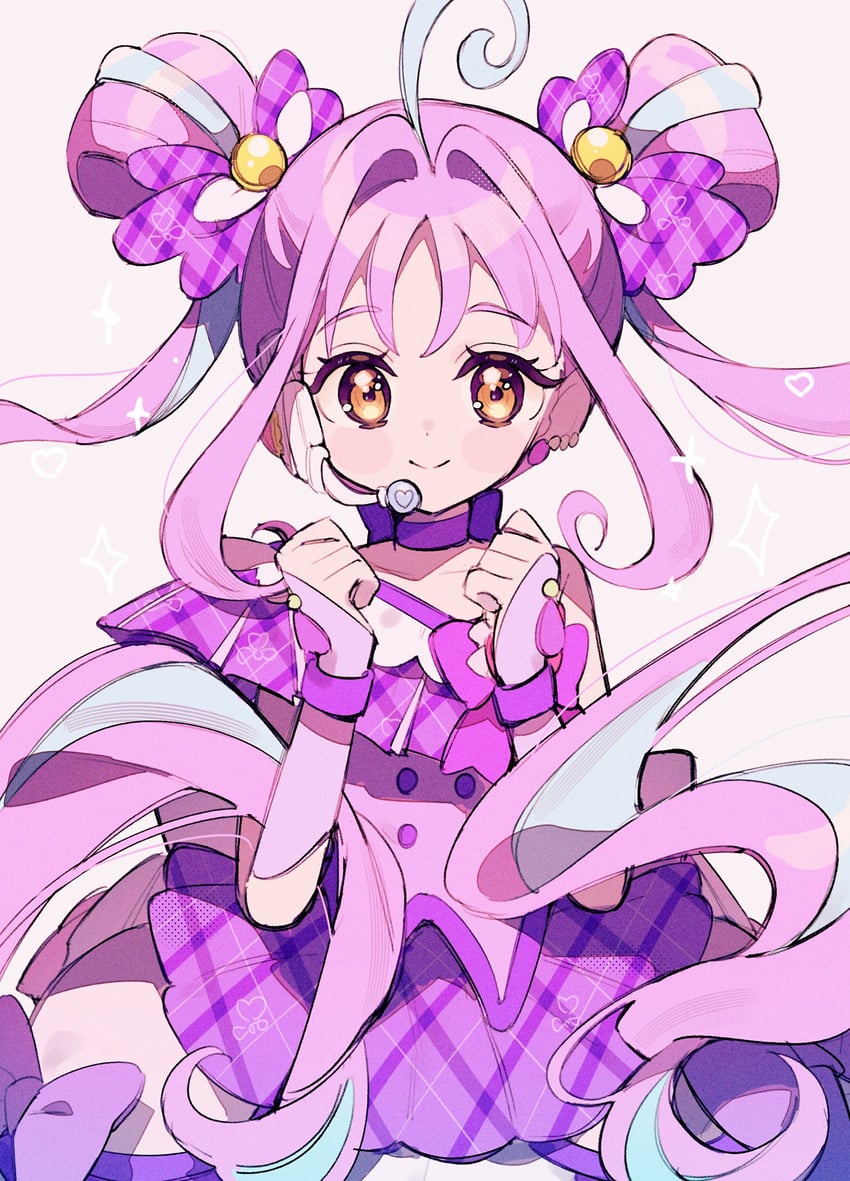 shigure kokoro and cure kyunkyun (precure and 1 more) drawn by kannagi6