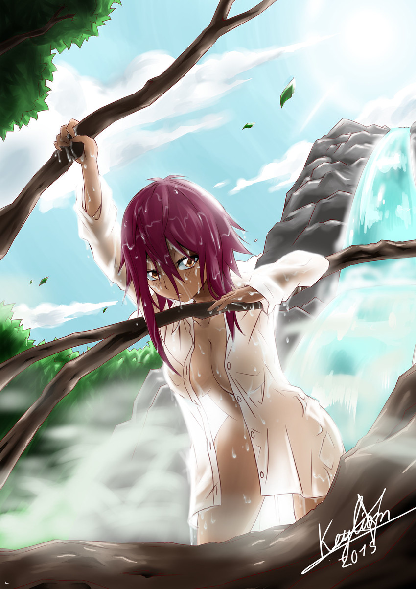 izayoi aki (yu-gi-oh! and 1 more) drawn by keyliom