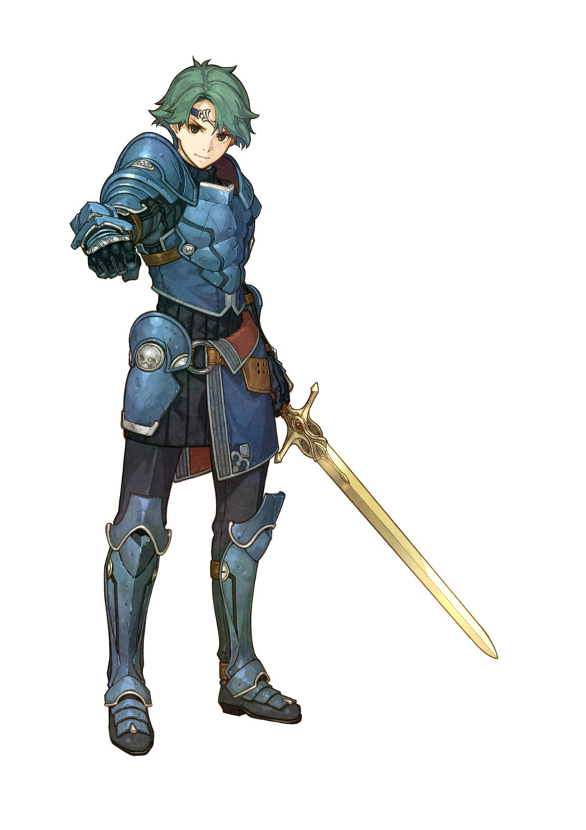 Alm (fire emblem and 1 more) drawn by hidari_(left_side 