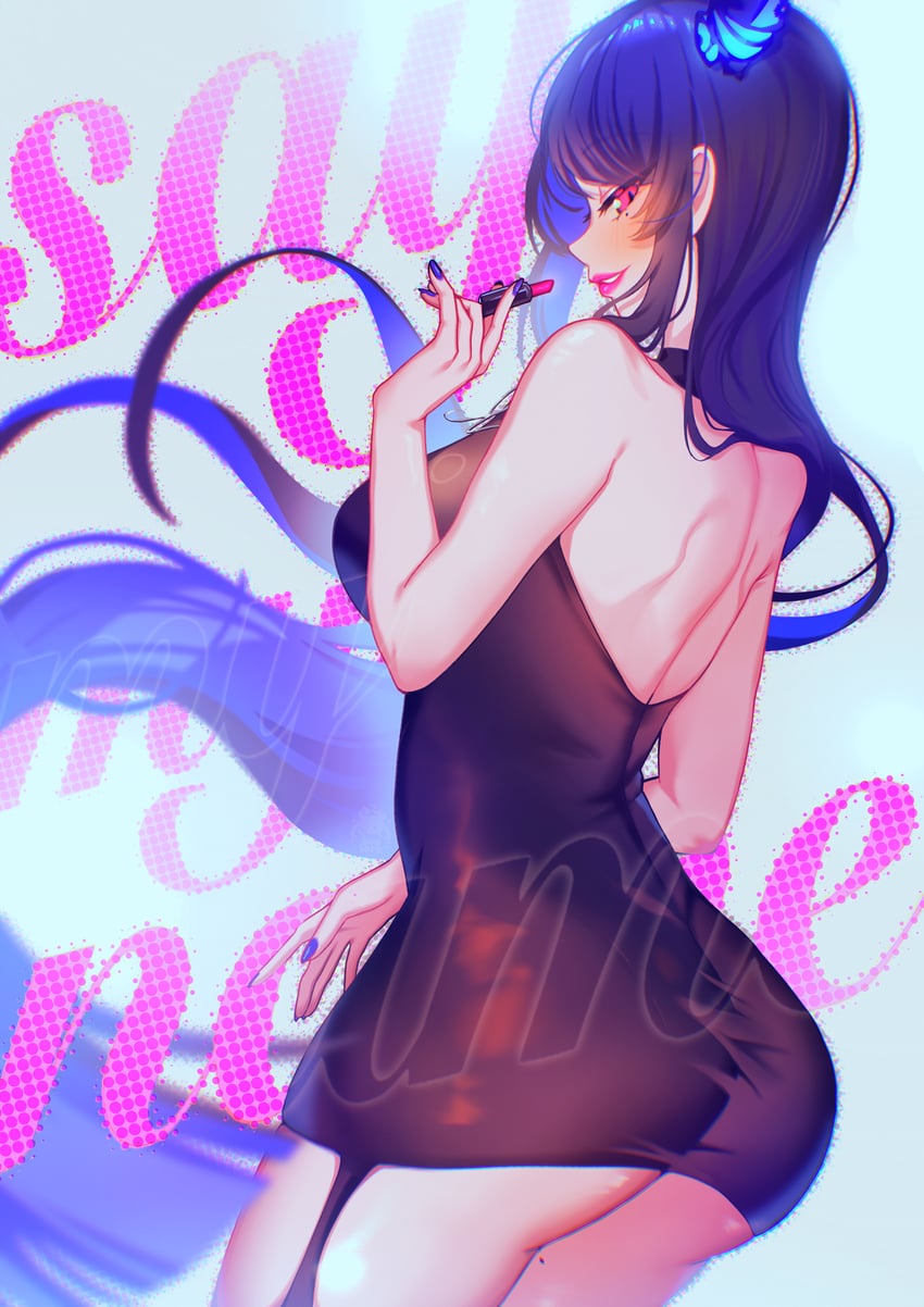 nerissa ravencroft (hololive and 1 more) drawn by suulore