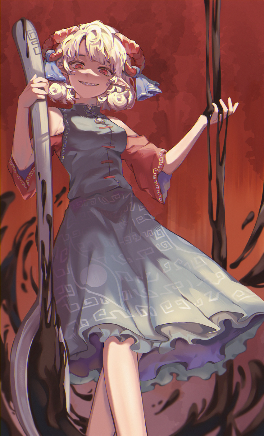 toutetsu yuuma (touhou and 1 more) drawn by yasei_akazome