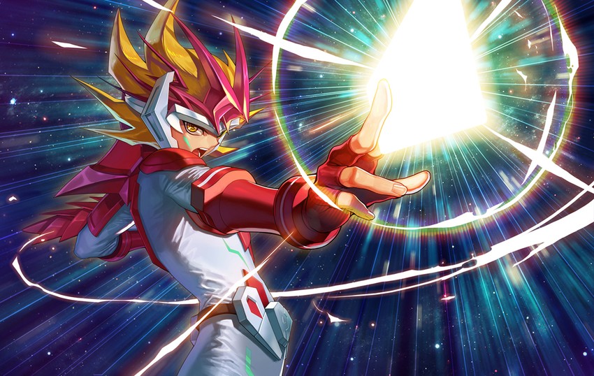 tsukumo yuma and astral (yu-gi-oh! and 1 more) drawn by yna