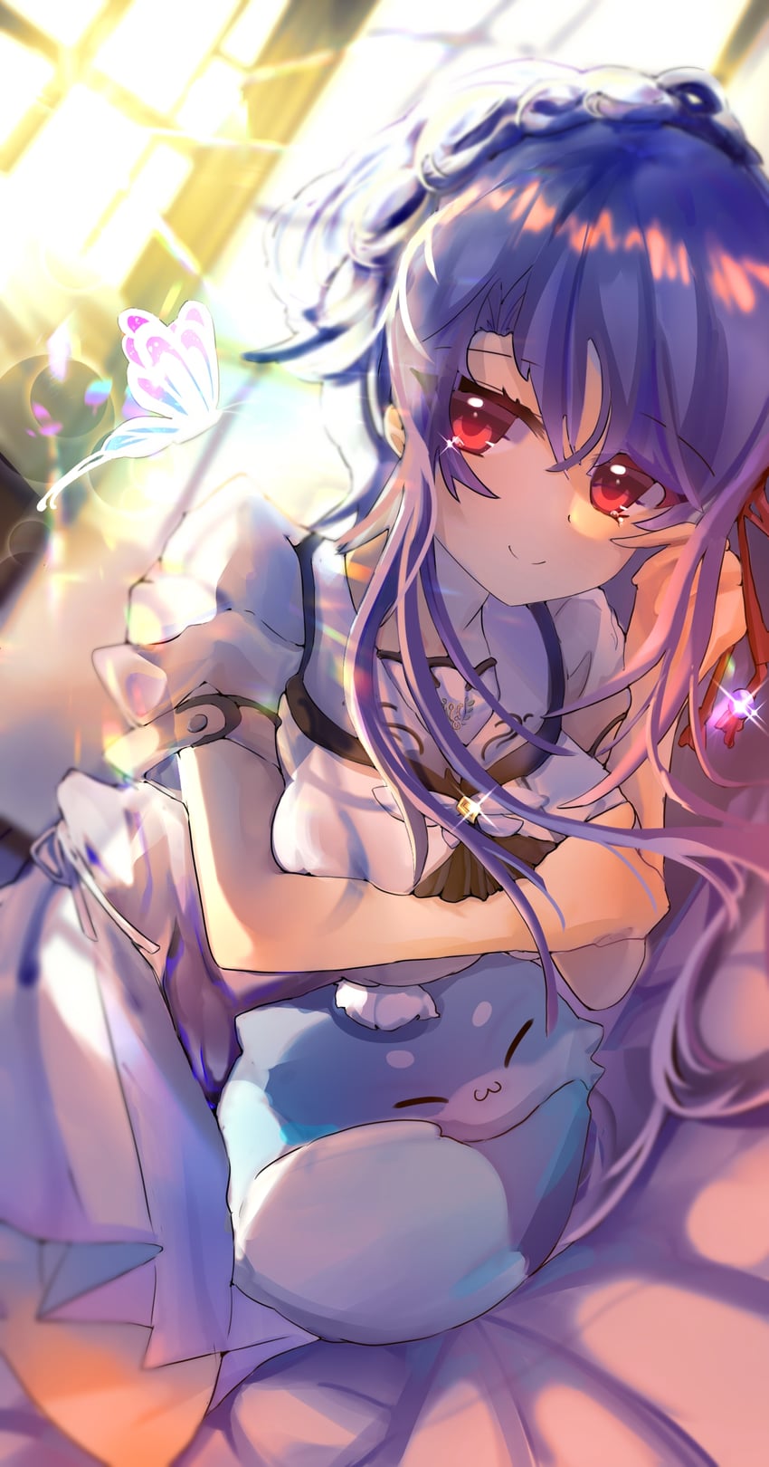 sorakado ao and inari (summer pockets) drawn by takedan