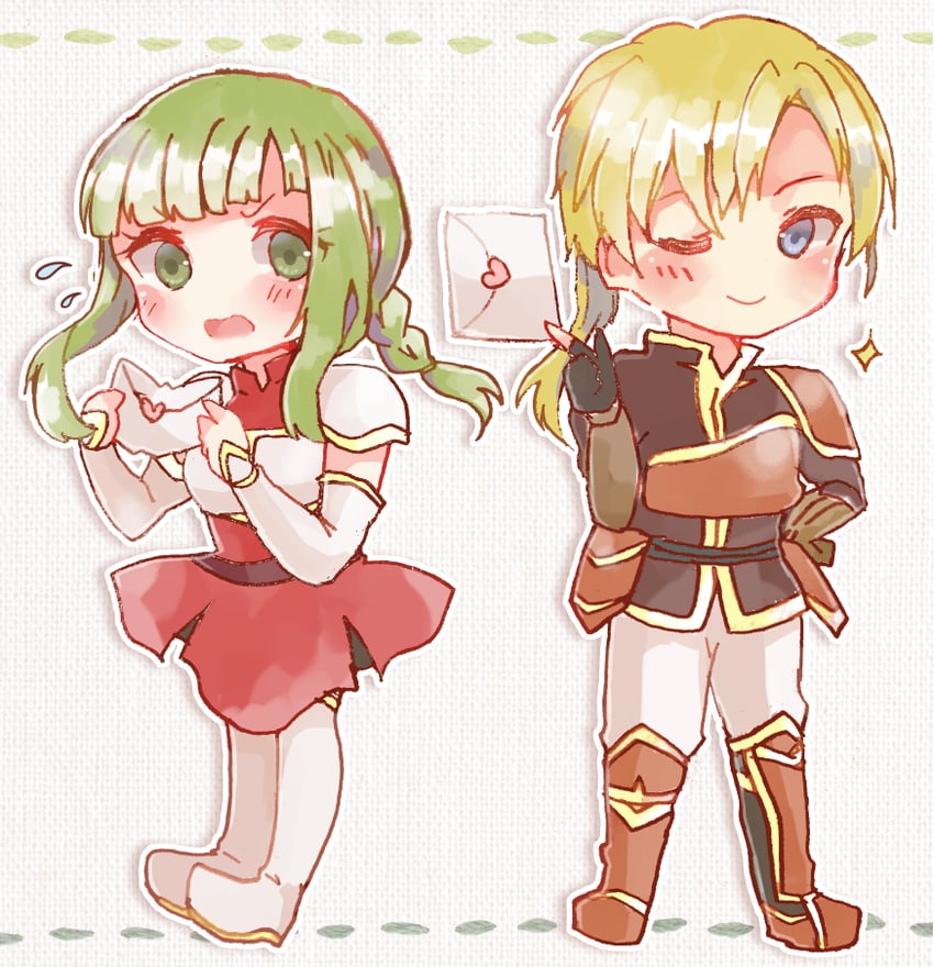 vanessa and forde (fire emblem and 1 more) drawn by sui_(aruko91)