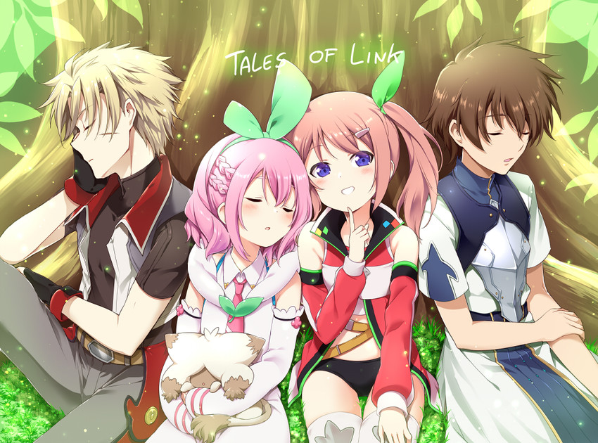 sara, kana, allen, zepha, and lippi (tales of and 1 more) drawn by mitsuki_meia