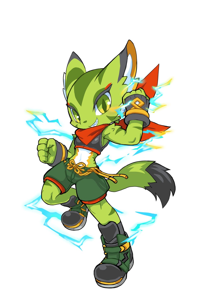 carol tea (freedom planet and 1 more) drawn by tyson_tan