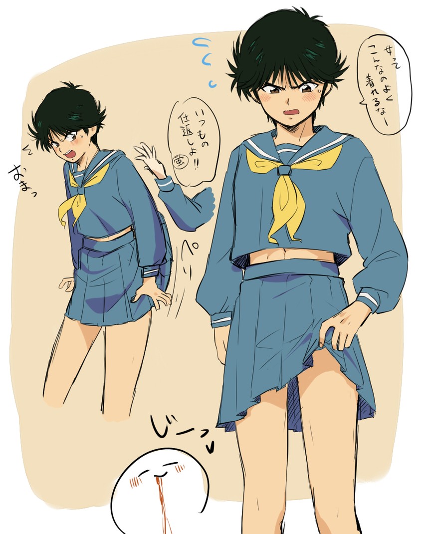 urameshi yusuke (yu yu hakusho) drawn by petagon