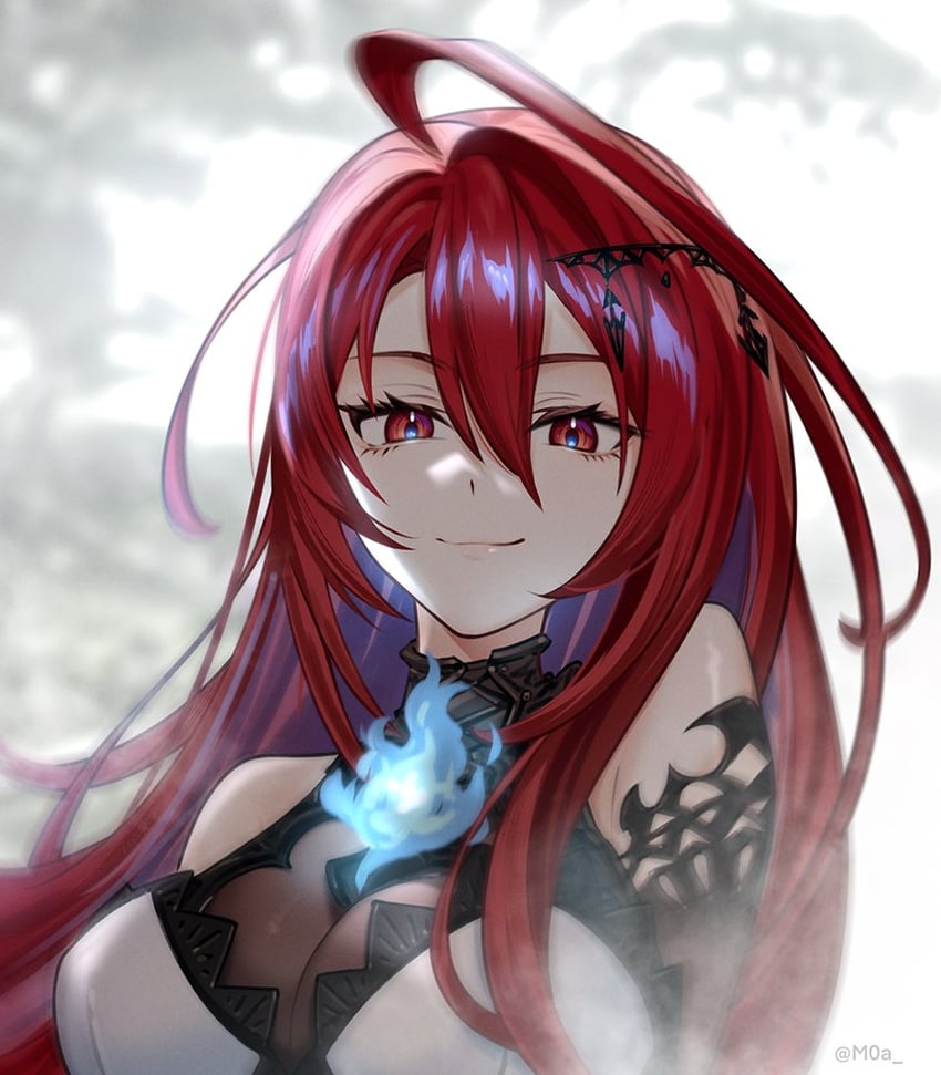 elizabeth rose bloodflame (hololive and 1 more) drawn by moa_(21energy12)