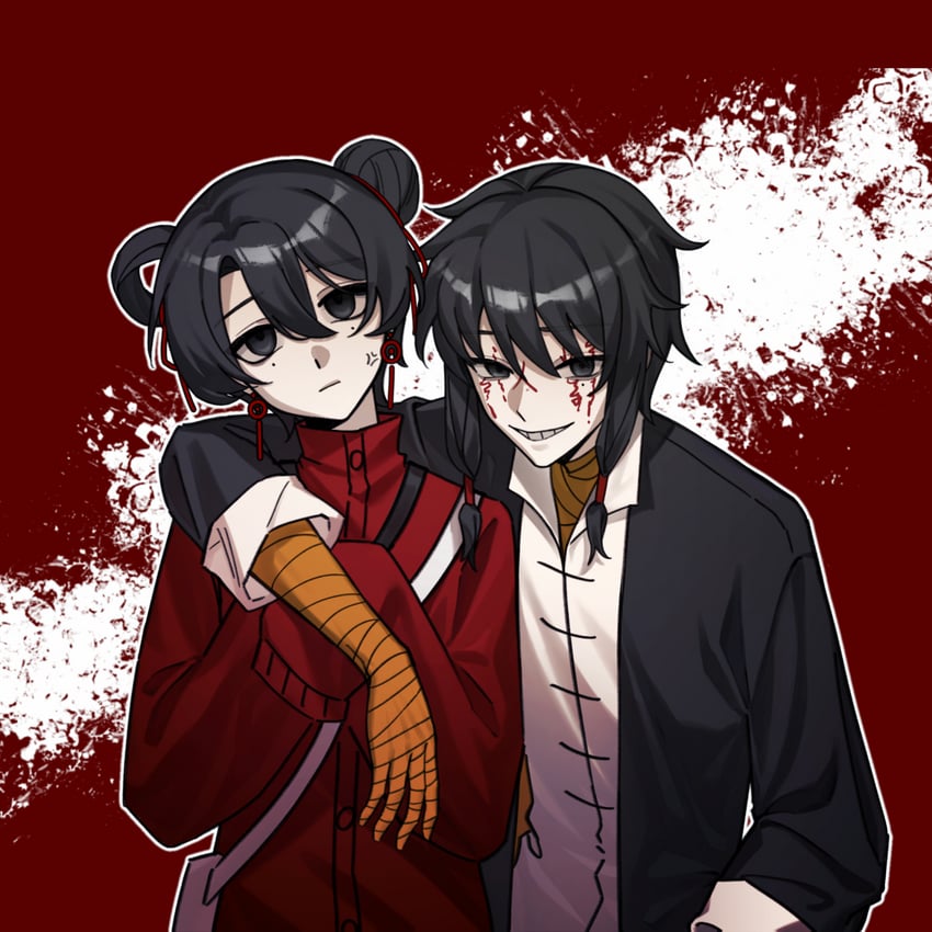 ziche fuzhao and li yuting (touqi guaitan) drawn by yiluoran388