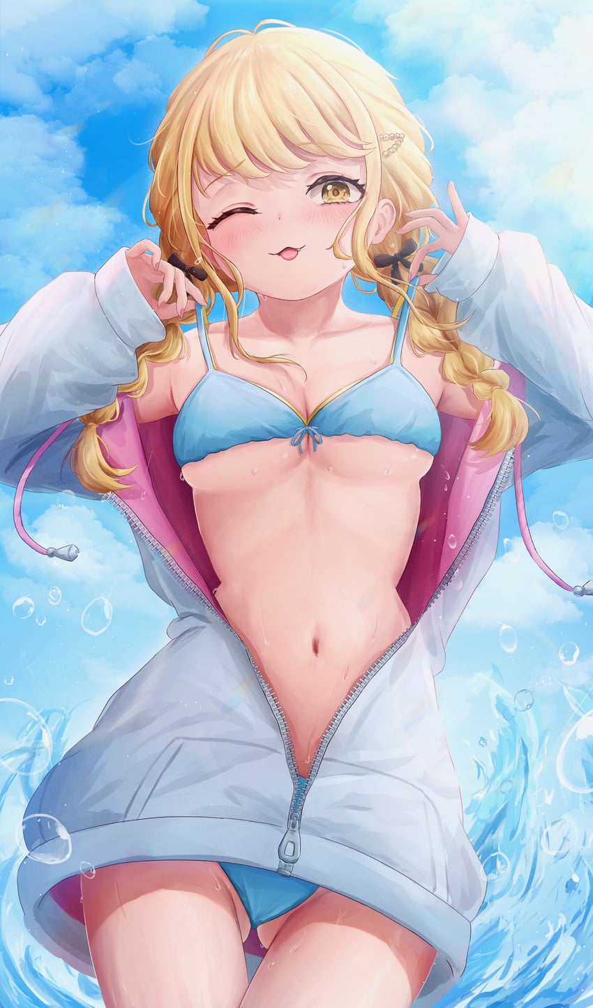 fujita kotone (idolmaster and 1 more) drawn by kotone_aguli