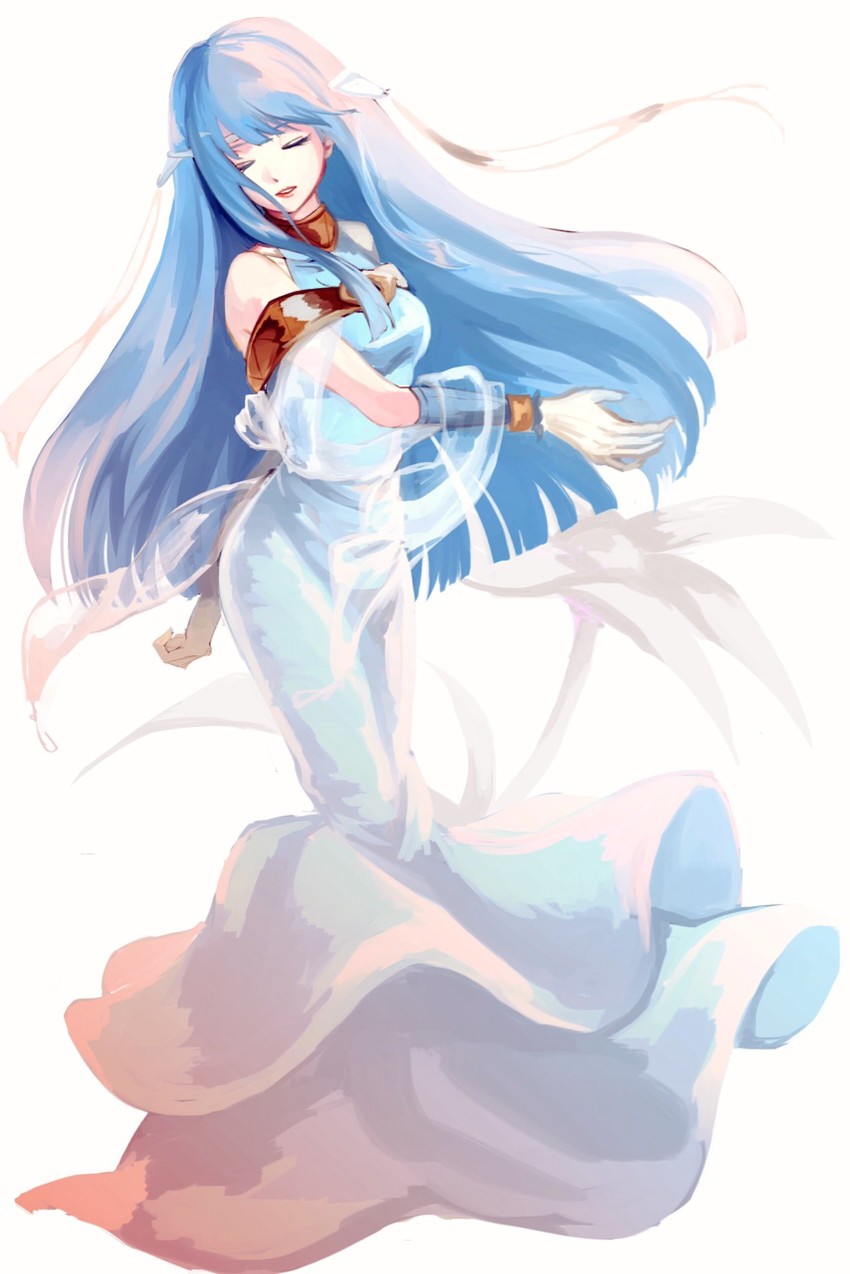 ninian (fire emblem and 1 more) drawn by chikefu