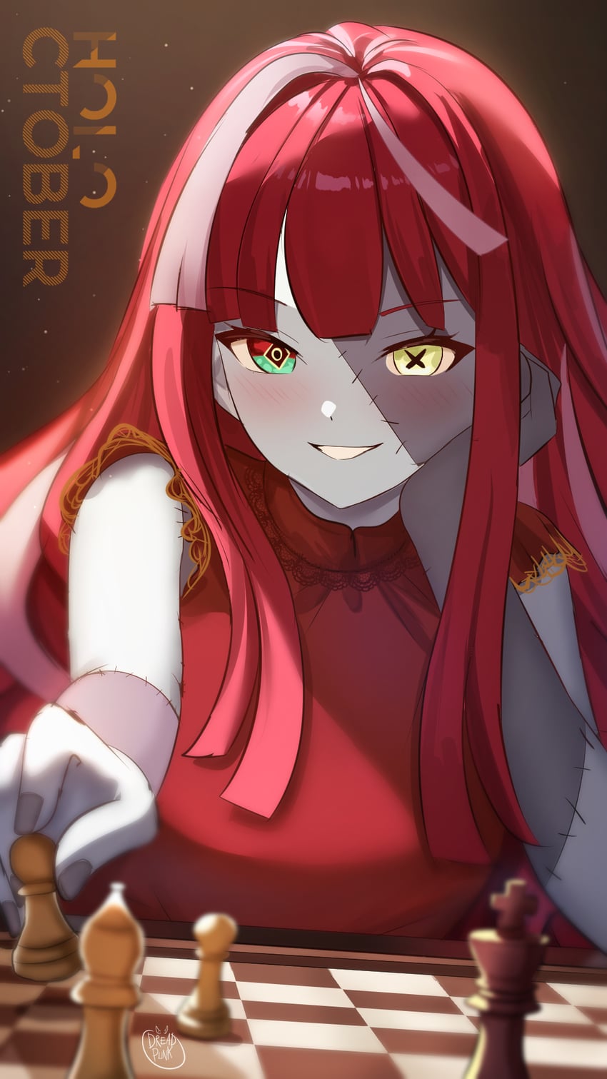 kureiji ollie (hololive and 1 more) drawn by dreadpunk