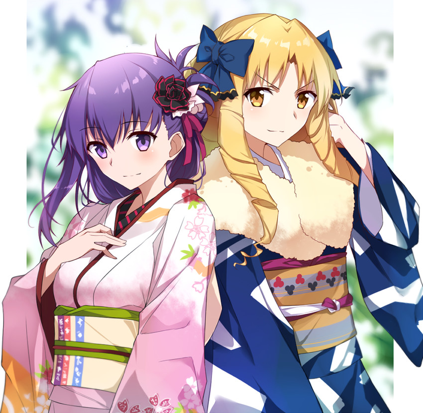 matou sakura and luviagelita edelfelt (fate and 2 more) drawn by tsuezu