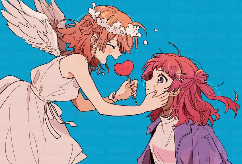 hanami ume and hanami saki (idolmaster and 1 more) drawn by kidapipi_7